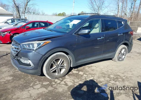 2017 Hyundai Santa Fe Sport 2.4L from USA, damaged, VIN 5NMZUDLB2HH049938